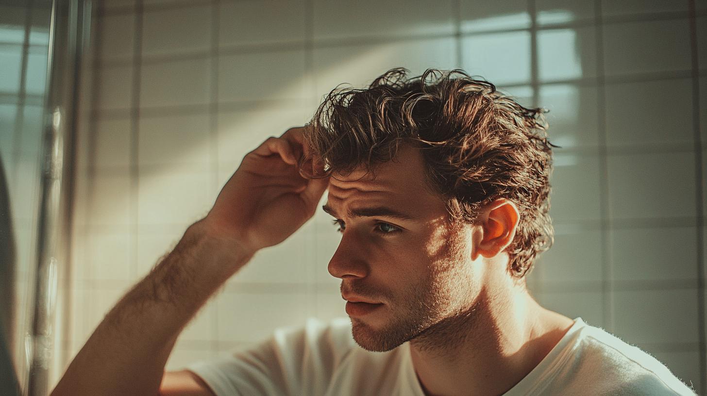 Cheveux secs chez l’homme : causes et traitements