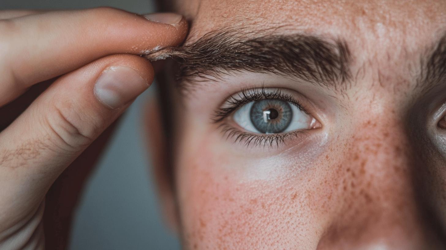 Pellicules dans les sourcils  causes et traitements