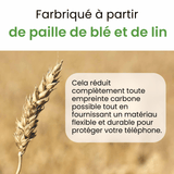 Coque de téléphone biodégradable - Noir