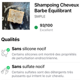 Shampoing Sans Plastique Cheveux Barbe Normaux à Gras