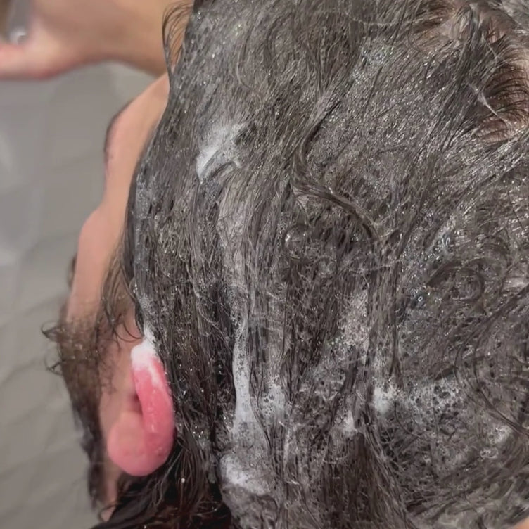 Shampoing Sans Plastique Cheveux Barbe Anti-pelliculaire